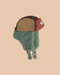 Kids Trapper Hats - Brown/Tan