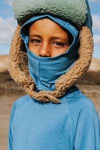 Bamboo Balaclava - Ocean Blue