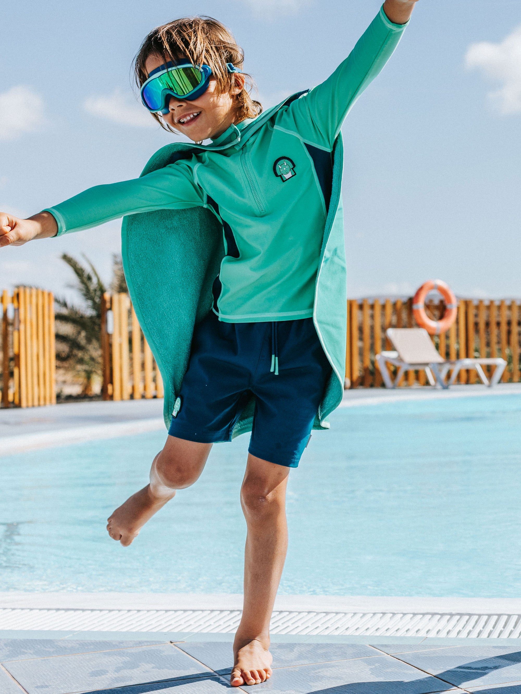 swimming goggles blue Blue/Green