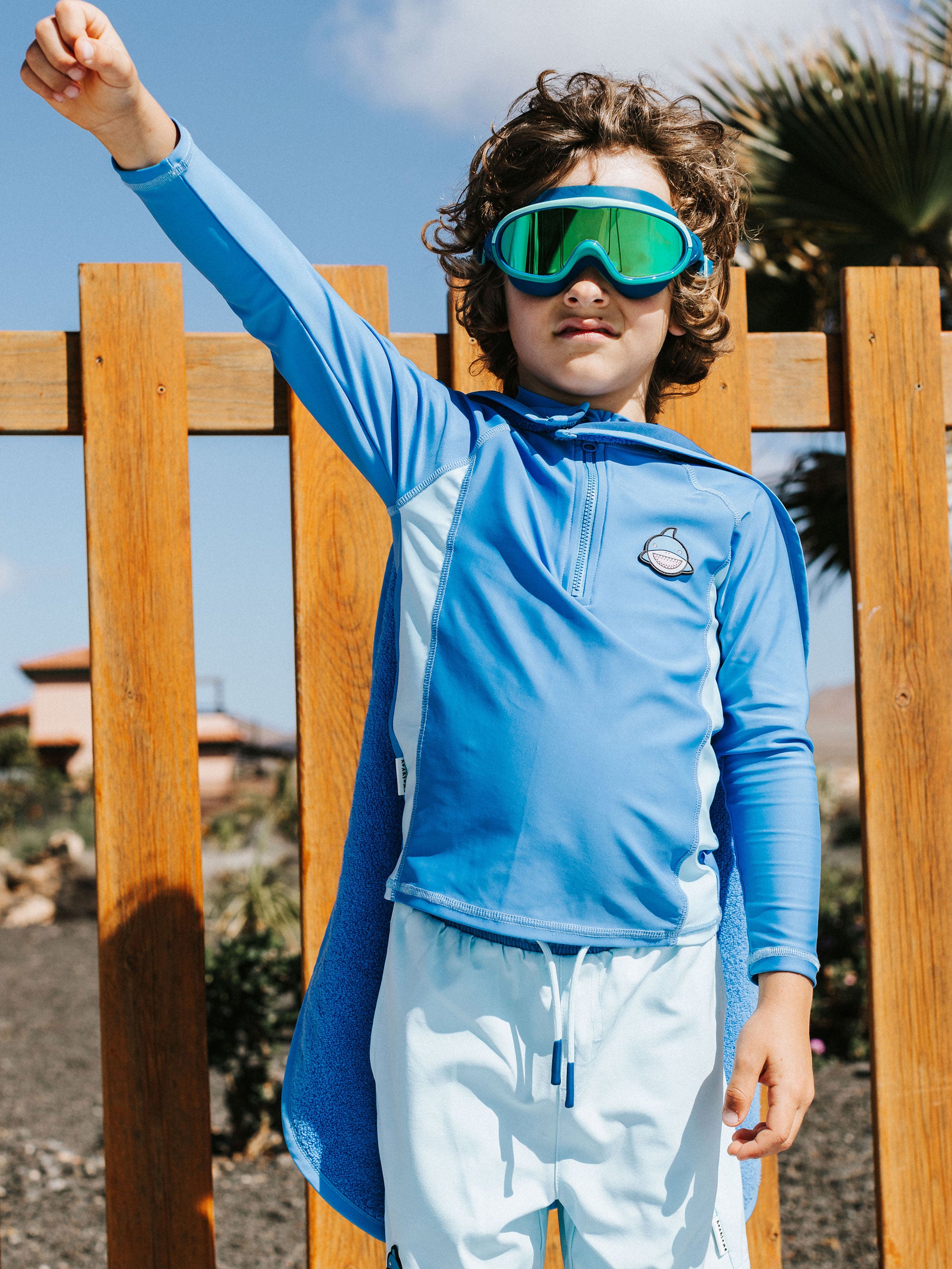 swimming goggles blue Blue/Green