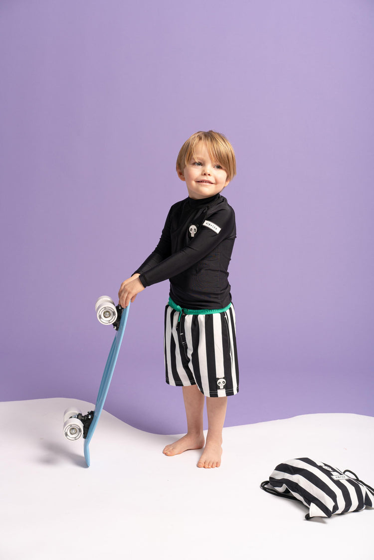 Patch the Panda - Kids Swim Trunks