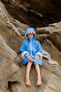Reef the Shark - Kids Outdoor Changing Robe