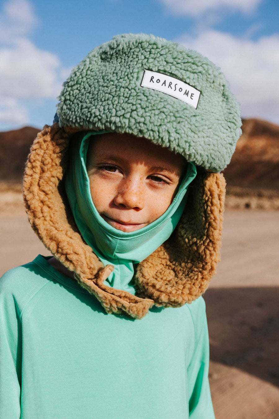 Bamboo Balaclava - Misty Green