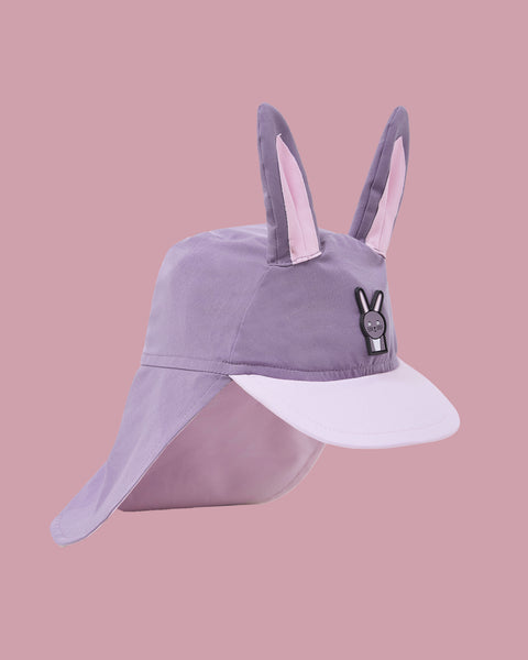帽子 soorploom Canary Cap M Hop the Bunny - Kids Sun Cap ‐ Roarsome