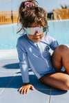 Lilac/White - Sunglasses