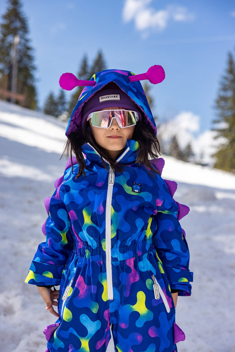 Kids Beanies - Grape