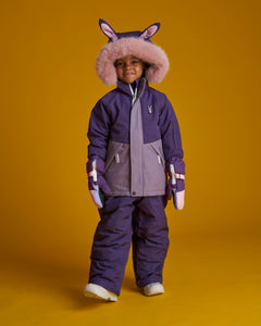 Kids Ski Gloves - Pink/Lilac