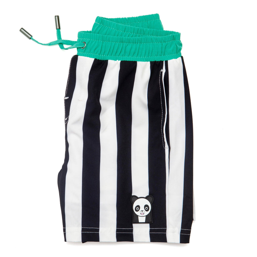 Patch the Panda - Kids Swim Trunks